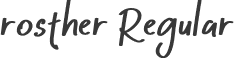 rosther Regular