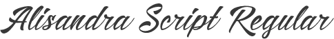 Alisandra Script Regular