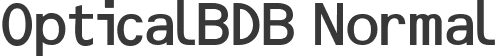 OpticalBDB Normal