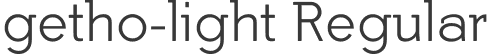 getho-light Regular