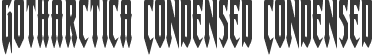 Gotharctica Condensed Condensed