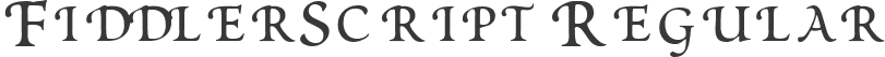 FiddlerScript Regular