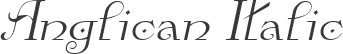 Anglican Italic