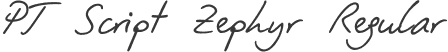 PT Script Zephyr Regular