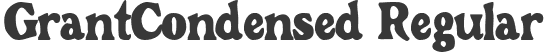 GrantCondensed Regular