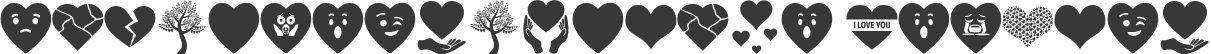 font-hearts-love Regular