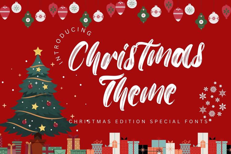 Christmas Theme Font