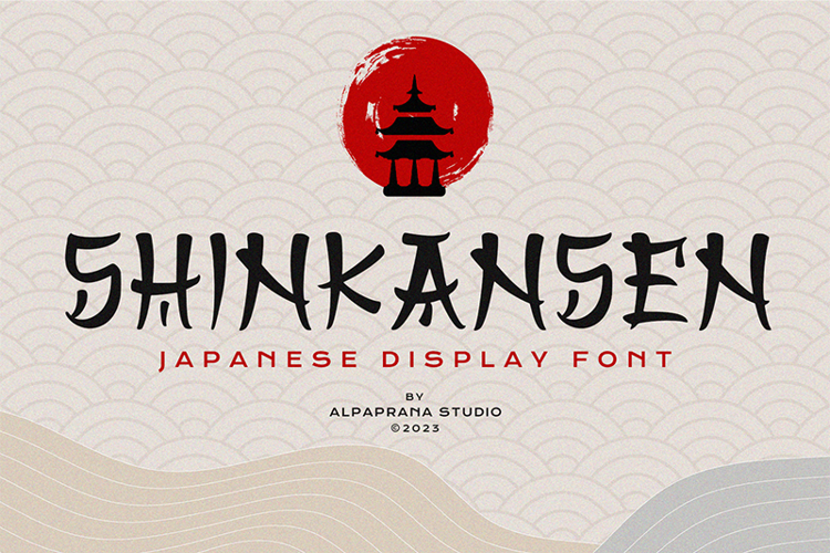 Shinkansen Font