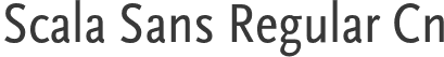 Scala Sans Regular Cn