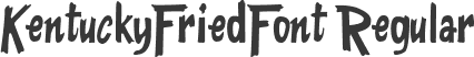 KentuckyFriedFont Regular