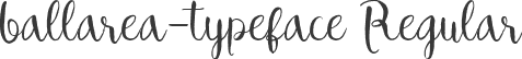 ballarea-typeface Regular