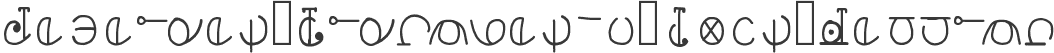 Jewelpet Alphabetic Font Regular