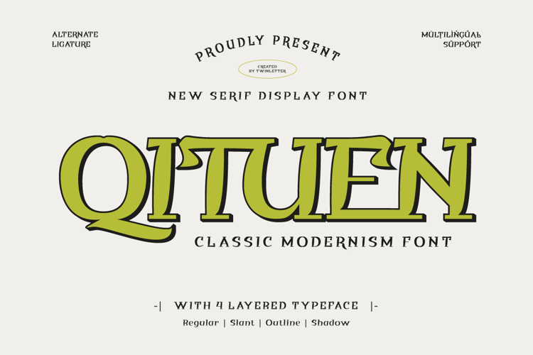 QITUEN Trial Font