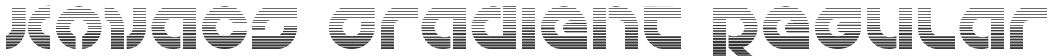 Kovacs Gradient Regular