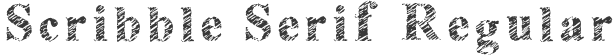 Scribble Serif Regular