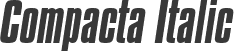 Compacta Italic