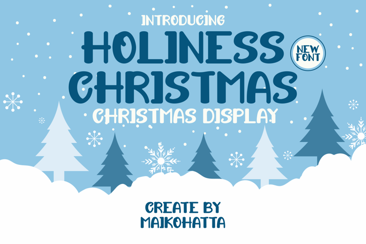 HOLYNESS CHRISTMAS Font