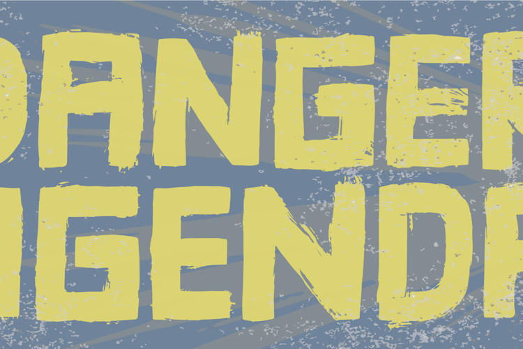 Danger Agenda Font