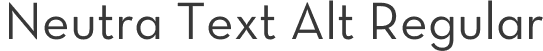 Neutra Text Alt Regular