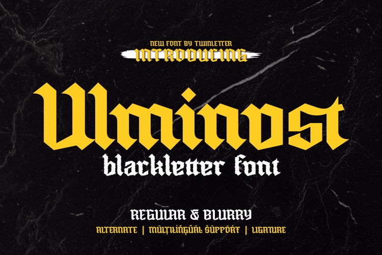 Ulminost Font