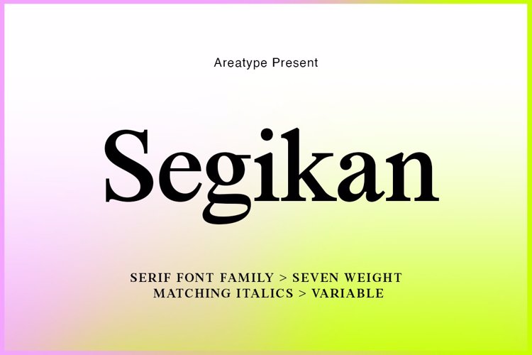 Segikan Font