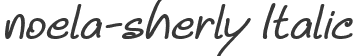 noela-sherly Italic