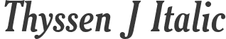 Thyssen J Italic