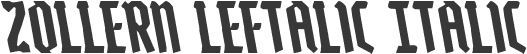 Zollern Leftalic Italic