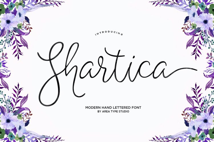 Shartica Script Font