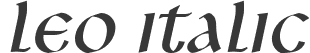 Leo Italic