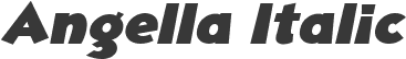 Angella Italic