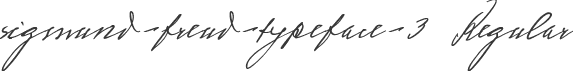 sigmund-freud-typeface-3 Regular