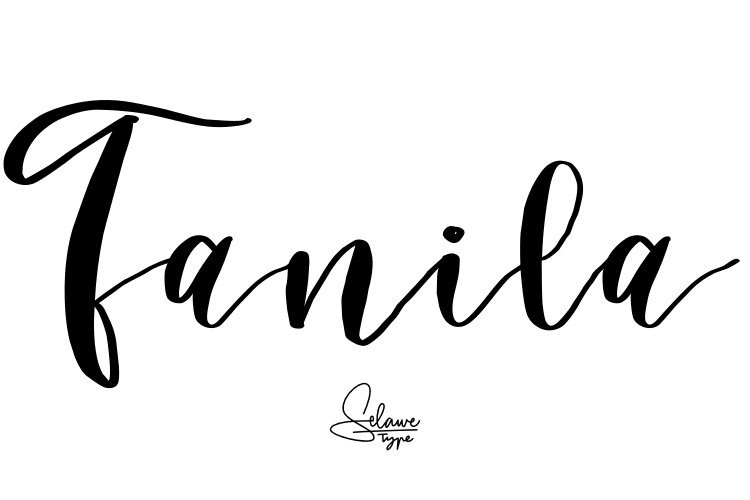 Brown Signature Font