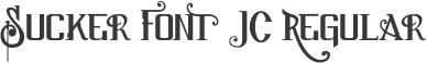 Sucker Font JC Regular