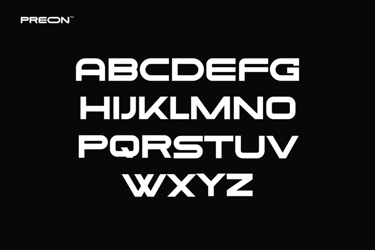 Preon Font