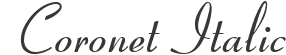 Coronet Italic