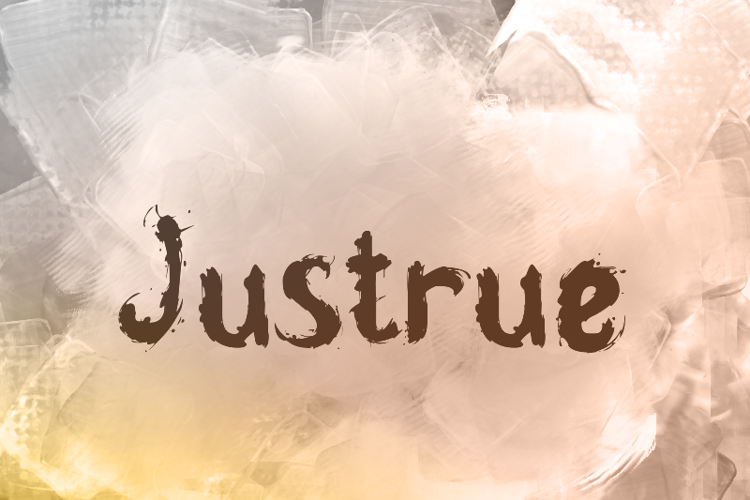 j Justrue Font