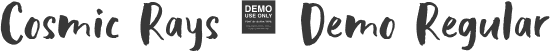 Cosmic Rays - Demo Regular