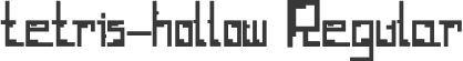 tetris-hollow Regular