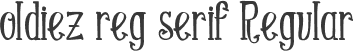 oldiez-reg-serif Regular