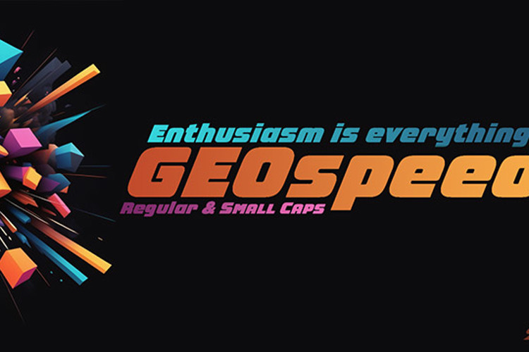 GEOspeed Font