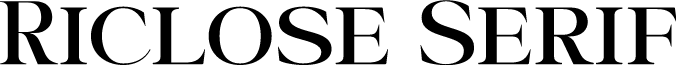 RicloseSerif