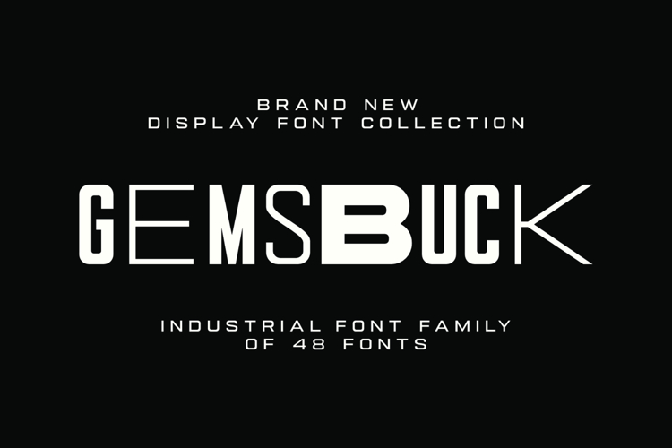 Gemsbuck 02 Regular Font