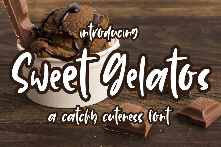 Sweet Gelatos Font