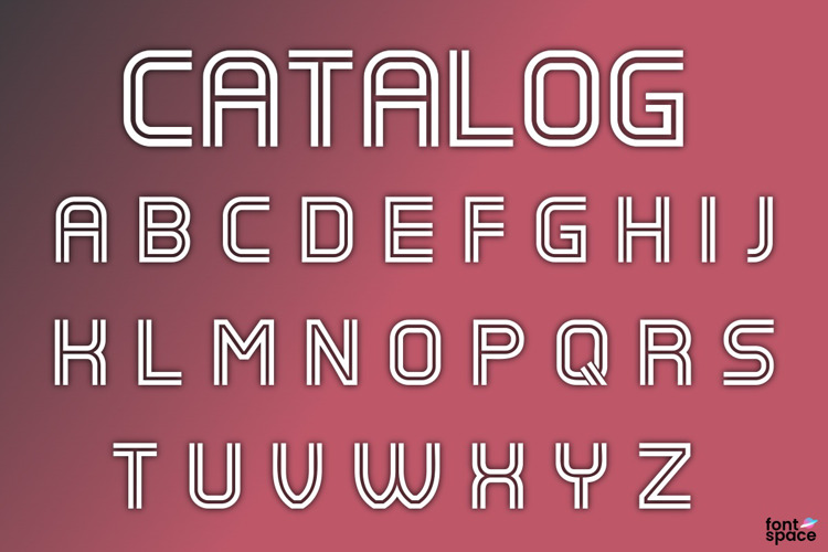 Catalog Font