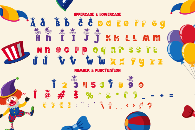 Jester Jumble Font