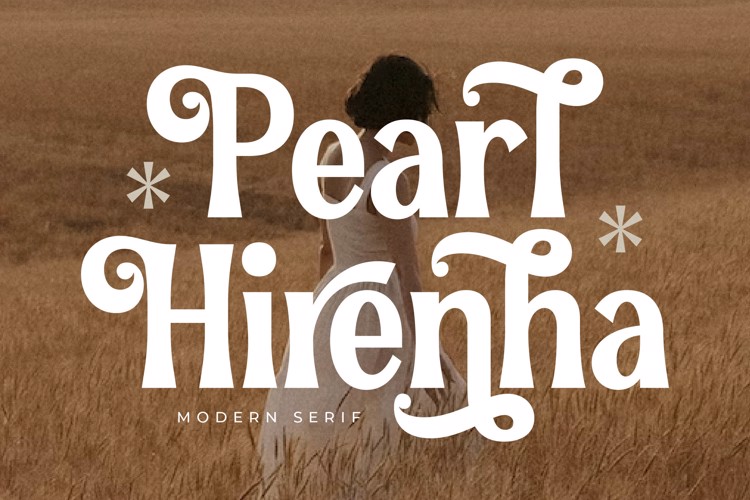 Pearl Hirenha Font