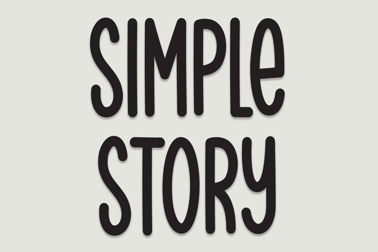 Simple Story Font