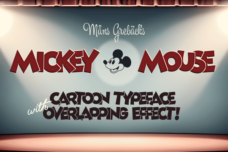 Mickey Mouse Font