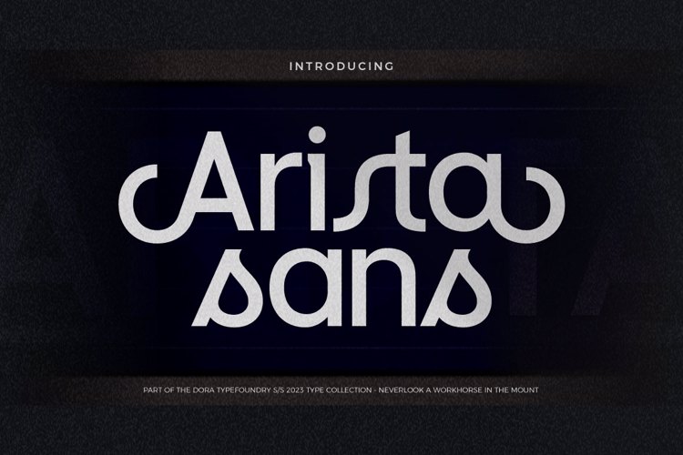 Arista Sans Font